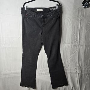 16 Slink Curvy Women's Black Bootcut Jeans